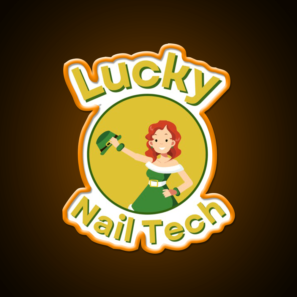 Patricks Day Nail Tech Beer Lover Nail Salon Led Neon Sign Rgb Color - Shineneon