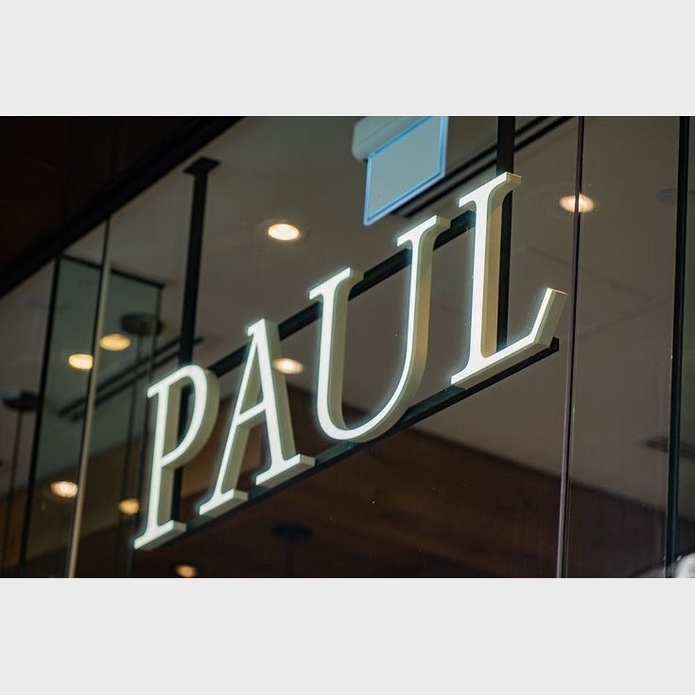 Paul 3D Backlit Channel Letters Led Light Sign - Shineneon