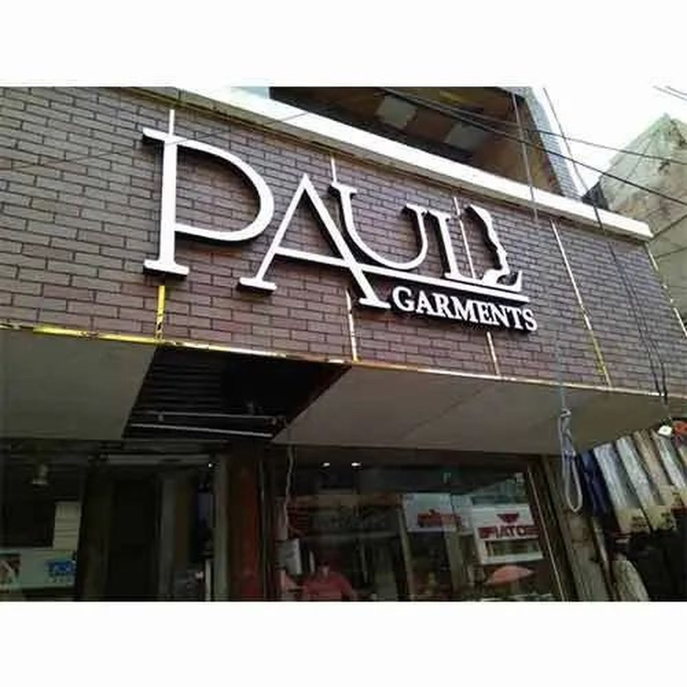 Paul Cament 3D Frontlit Channel Letters Led Light Sign