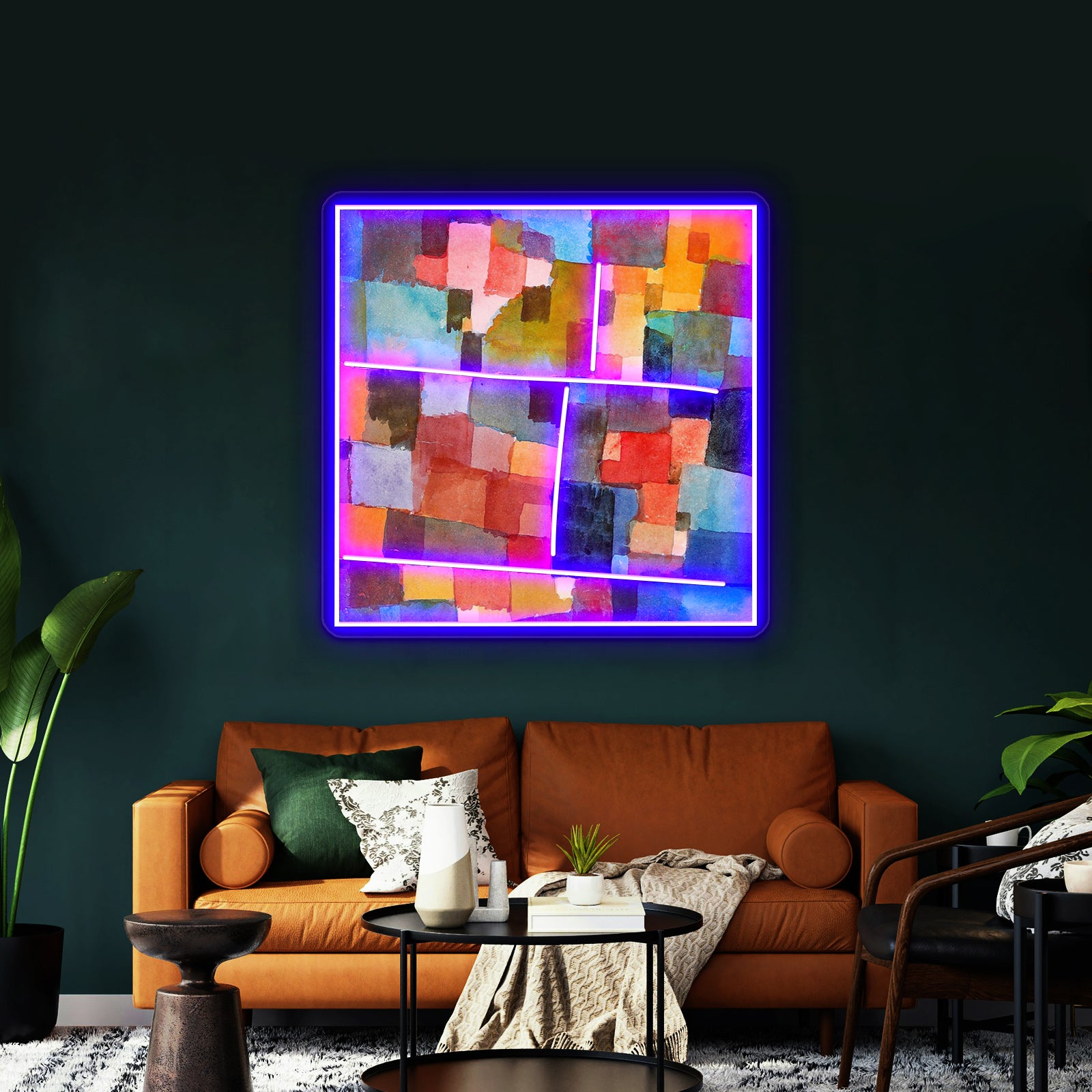 Paul Klee Abstract Art Wall Artwork Neon Signs | Shineneon