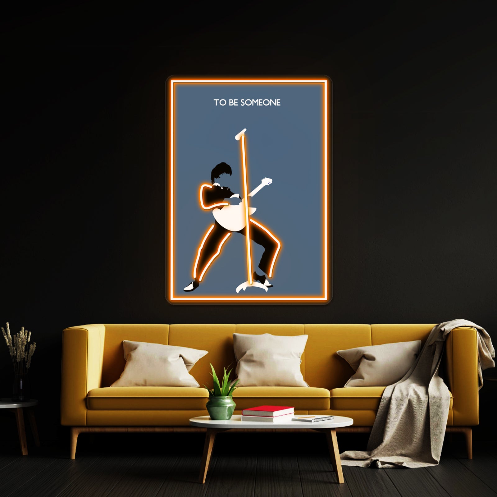 Paul Weller Of The Jam Minimalist Pop Artwork Neon Wall Sign | Shineneon