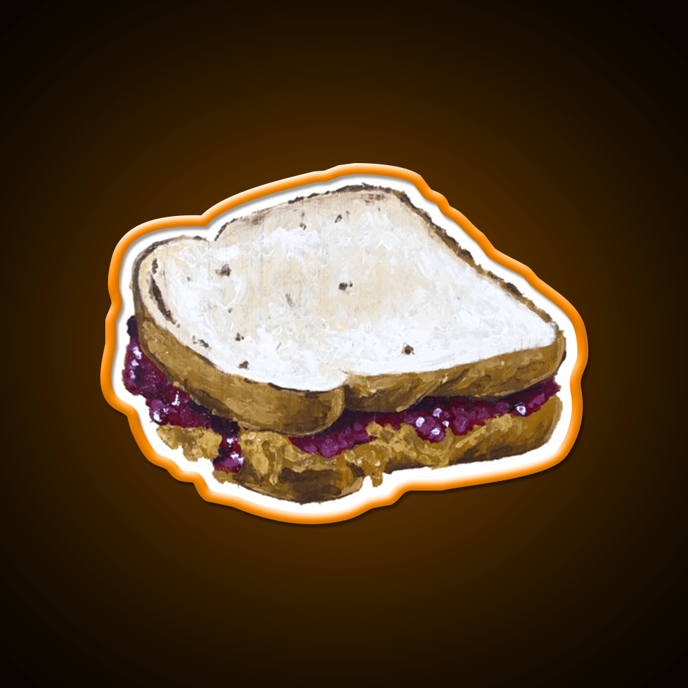 Pb And J Snack Food Led Neon Sign Rgb Color - Shineneon