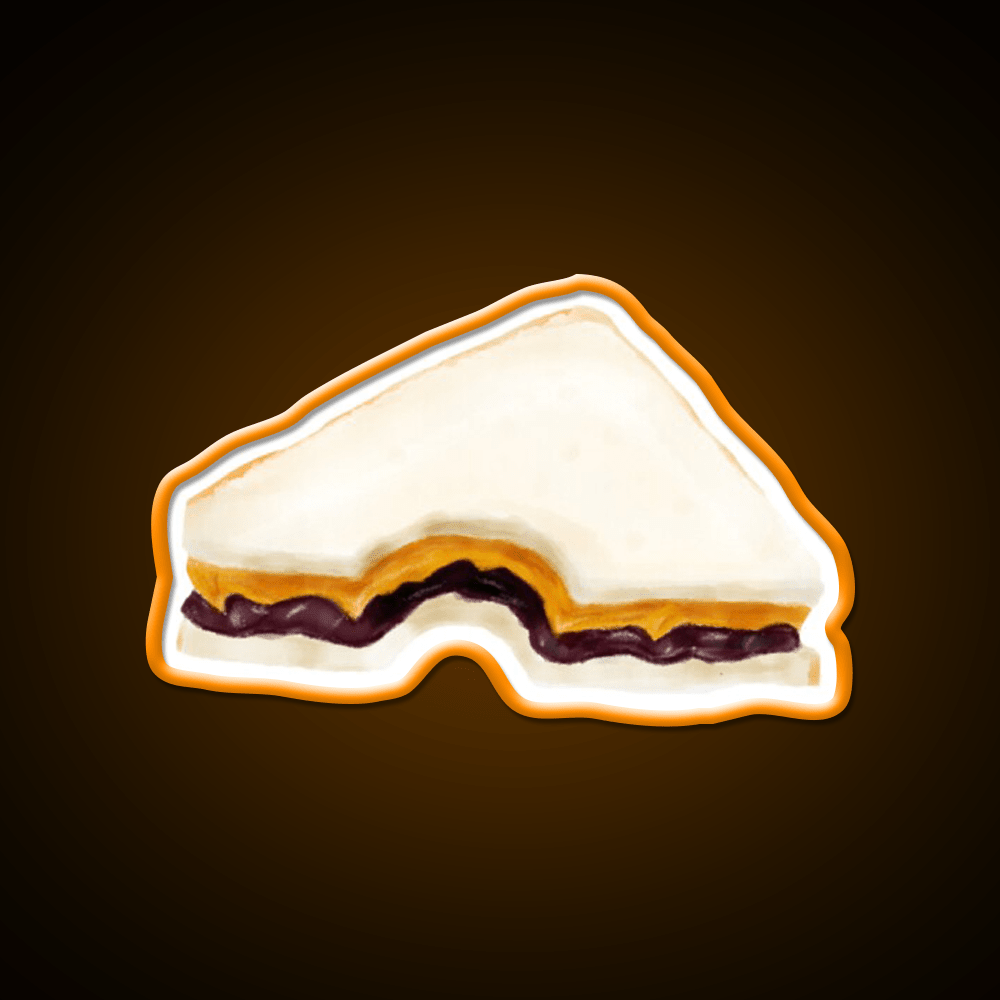 Pb J Snack Food Led Neon Sign Rgb Color - Shineneon