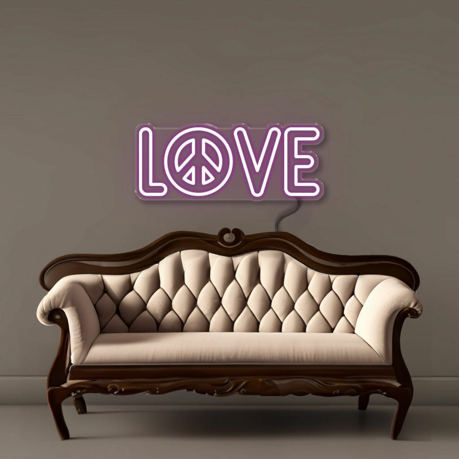 Peace And Love Led Neon Signs | Shineneon