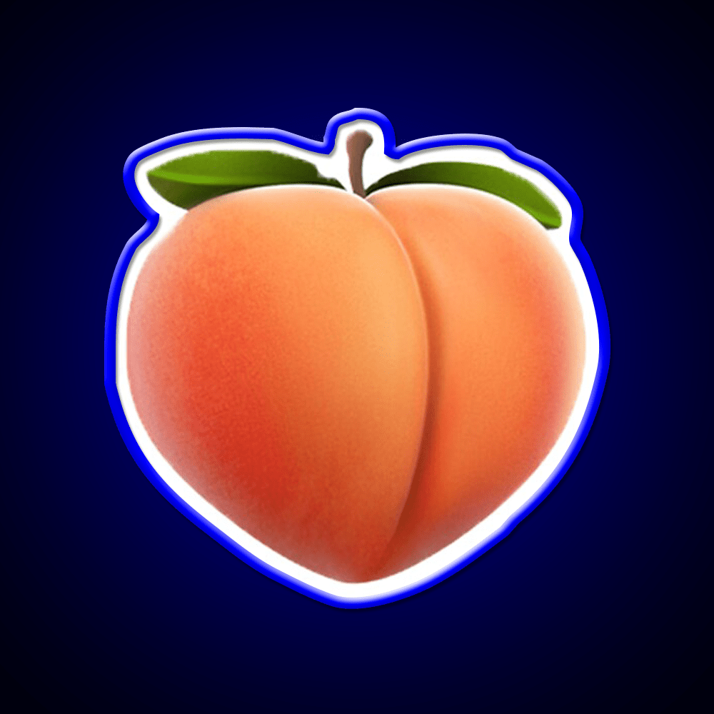 Peach Snack Food Led Neon Sign Rgb Color - Shineneon