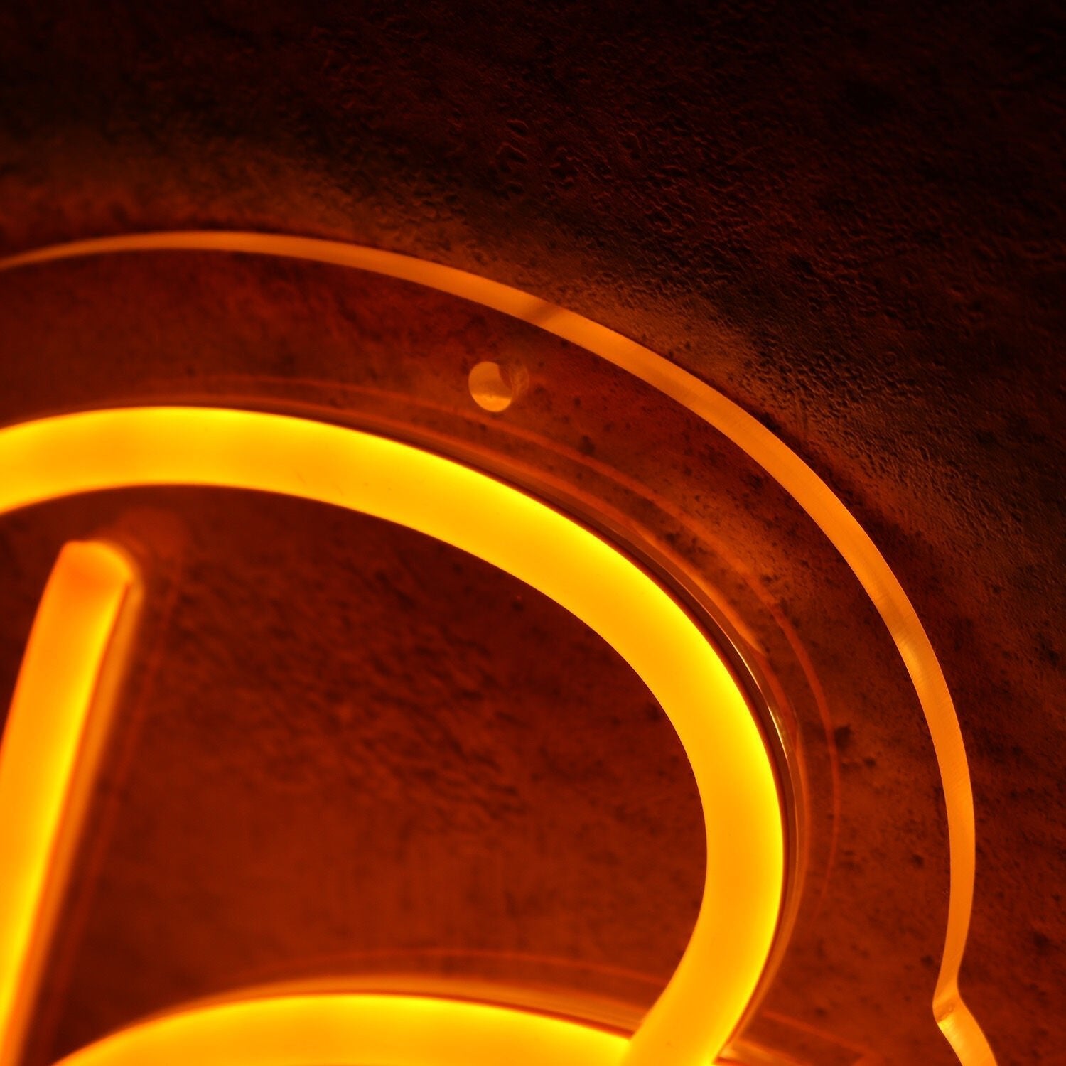 Peaches Pub Orange Led Neon Sign - Shineneon