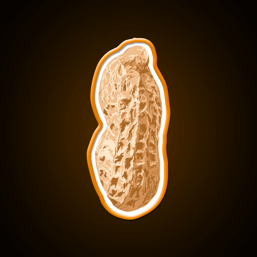 Peanut Snack Food Led Neon Sign Rgb Color - Shineneon