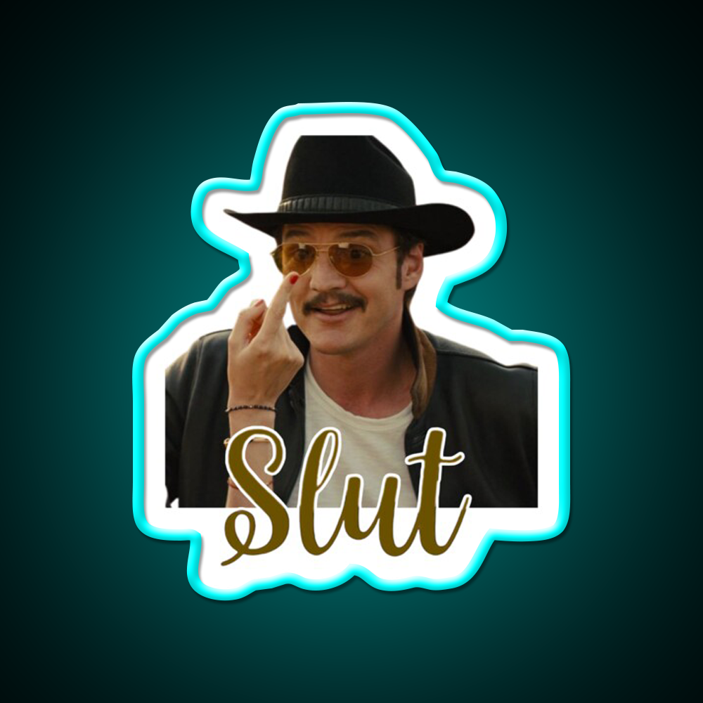 Pedros Slut Era Whiskey Drink Bar Led Neon Sign Rgb Color