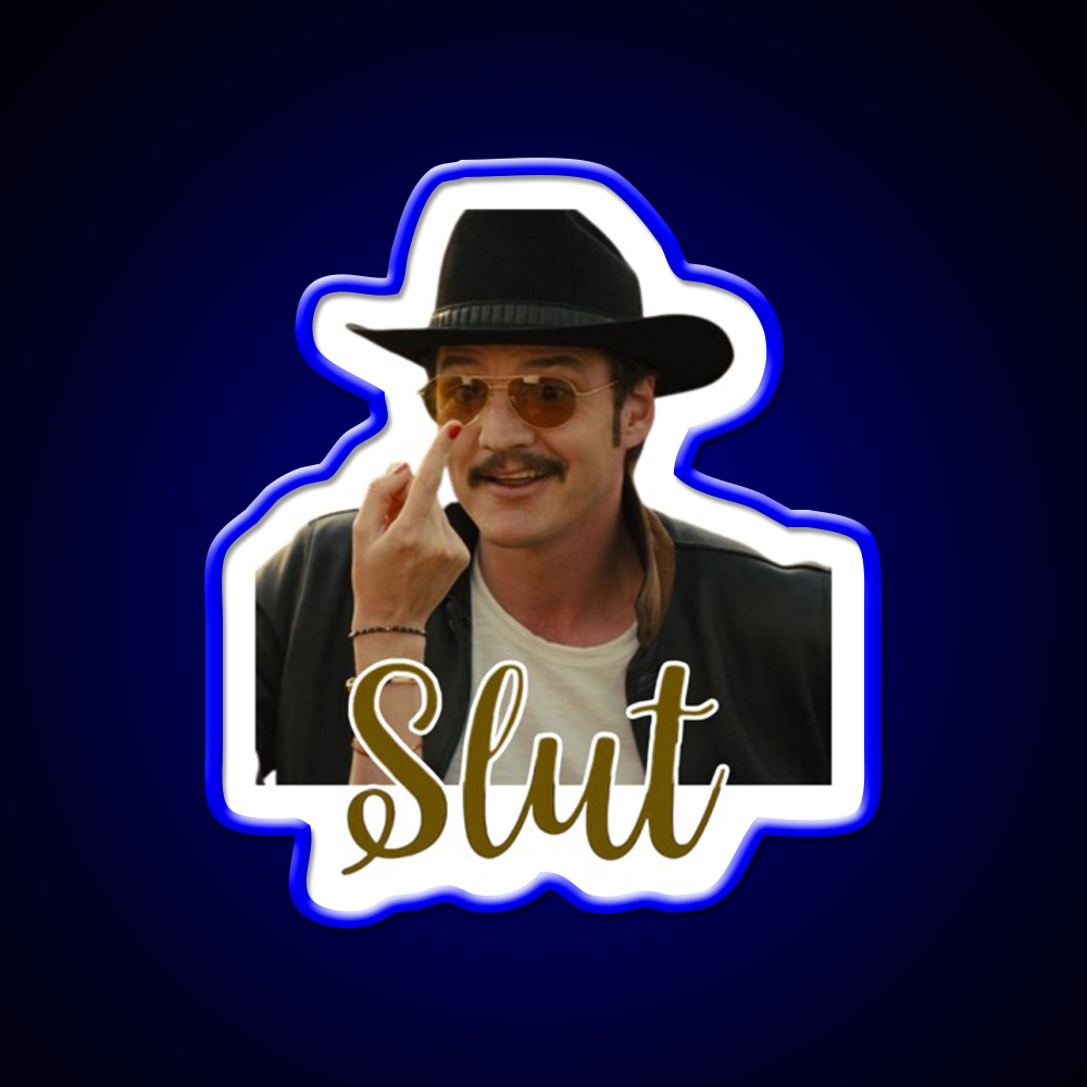 Pedros Slut Era Whiskey Drink Bar Led Neon Sign Rgb Color