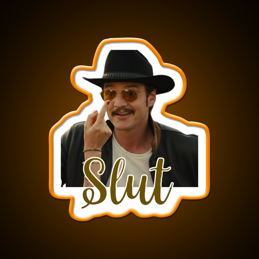 Pedros Slut Era Whiskey Drink Bar Led Neon Sign Rgb Color