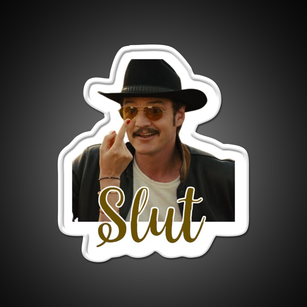 Pedros Slut Era Whiskey Drink Bar Led Neon Sign Rgb Color