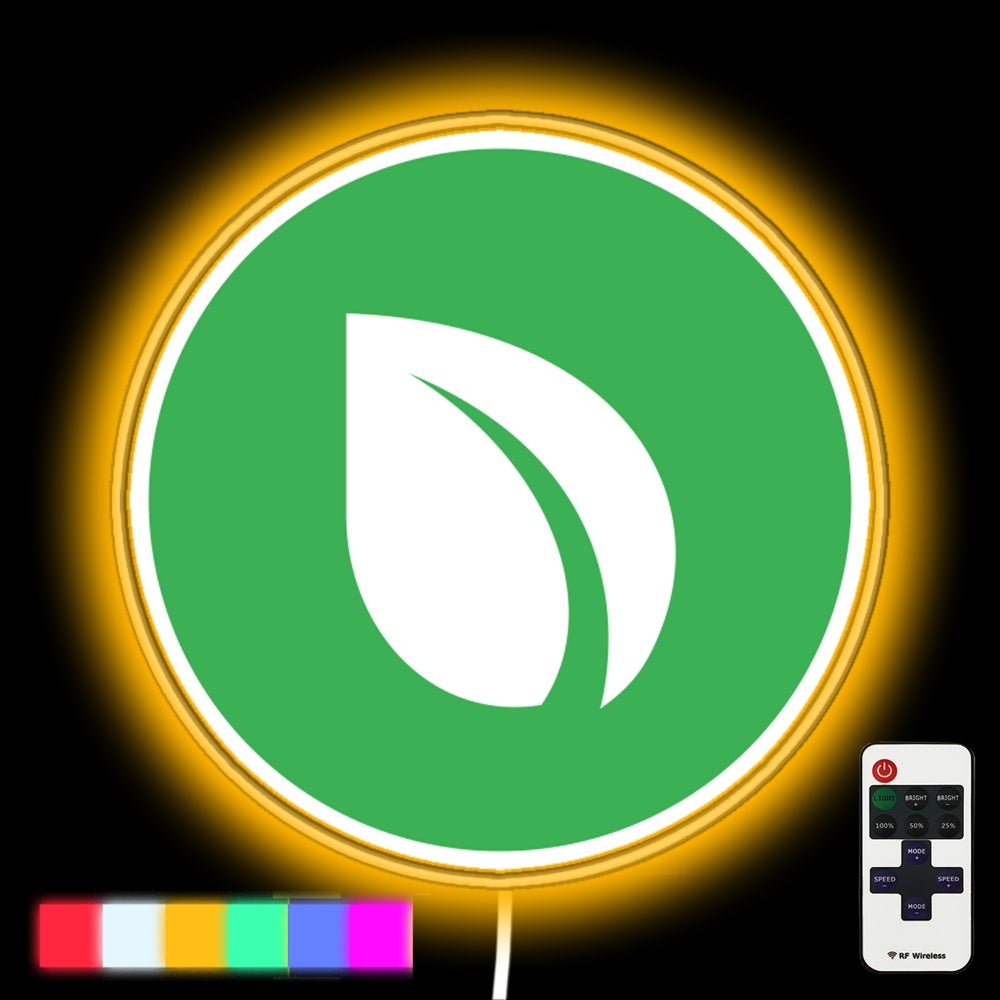 Peercoin Ppc Neon Gift Led Neon Sign - Shineneon