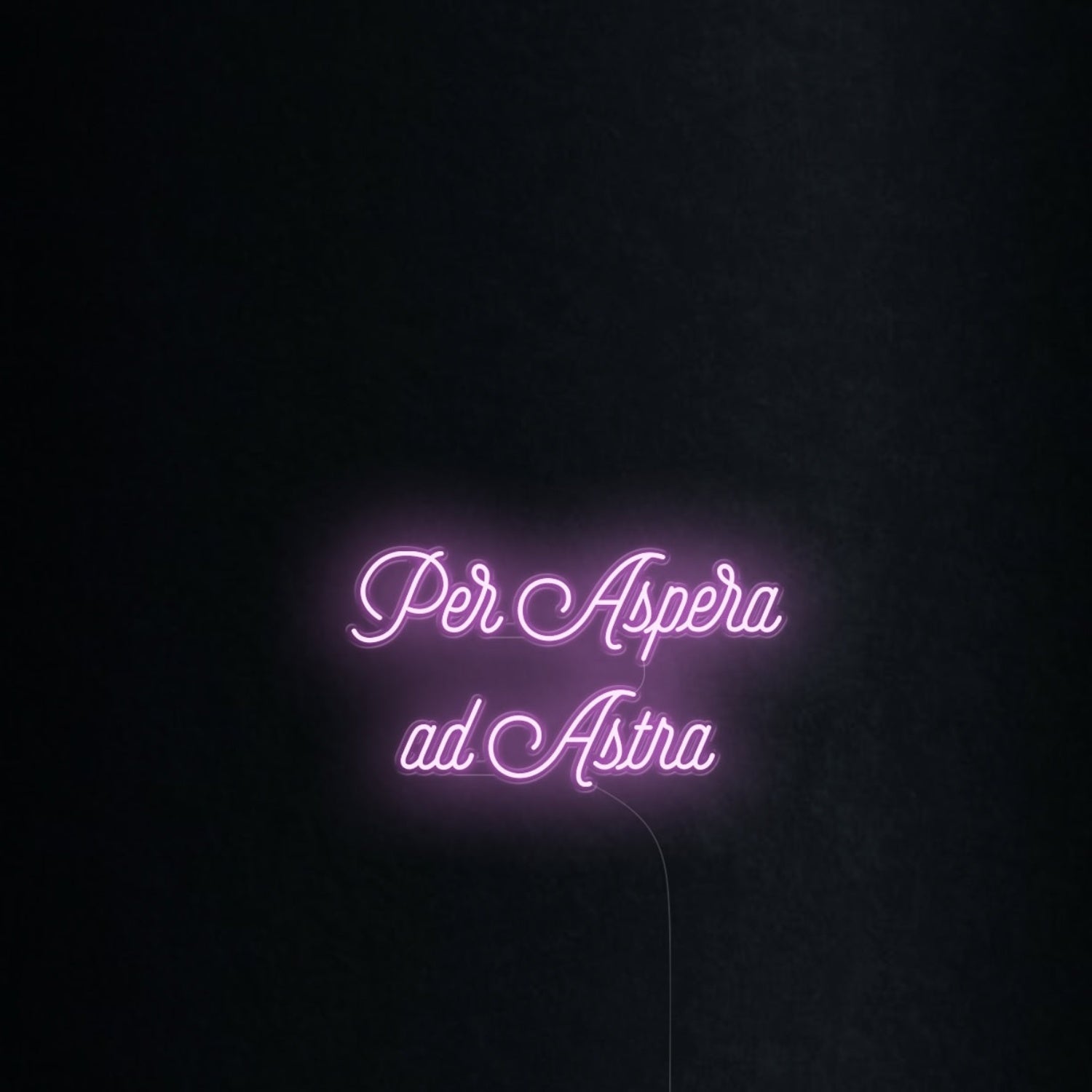 Per Aspera Ad Astra Led Neon Sign Wall Art | Shineneon