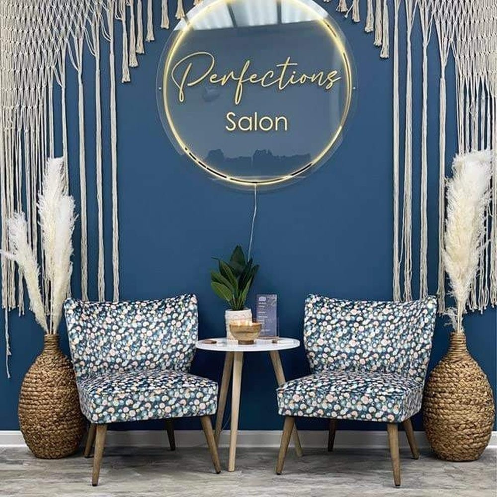 Perfections Salon Acrylic Business Logo Sign - Shineneon