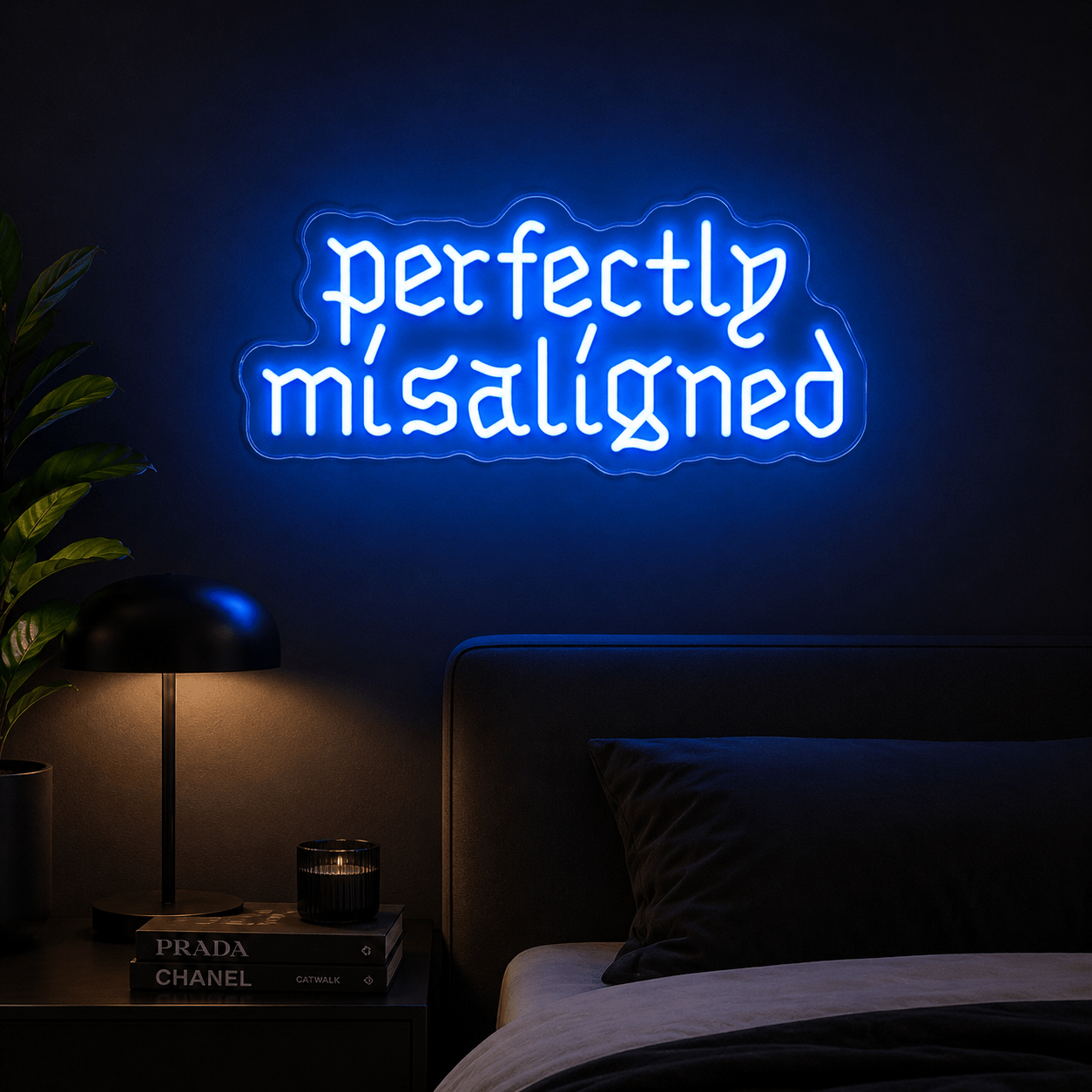 Perfectly Misalligned Wall Decor LED Neon Sign - Shineneon