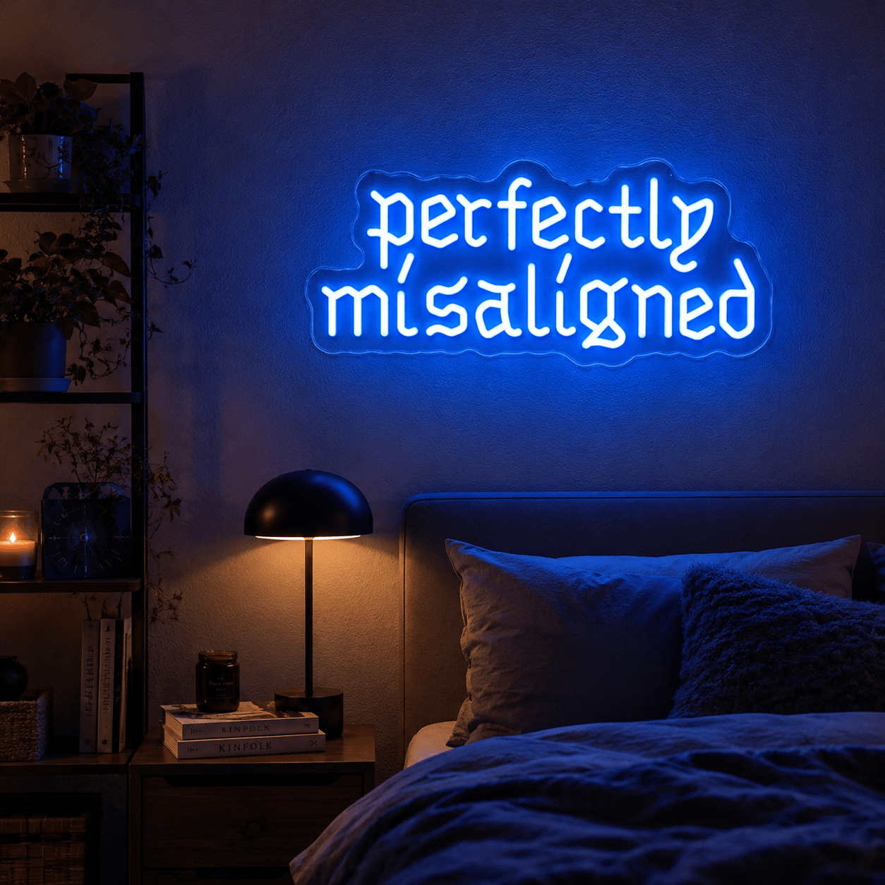 Perfectly Misalligned Wall Decor LED Neon Sign - Shineneon