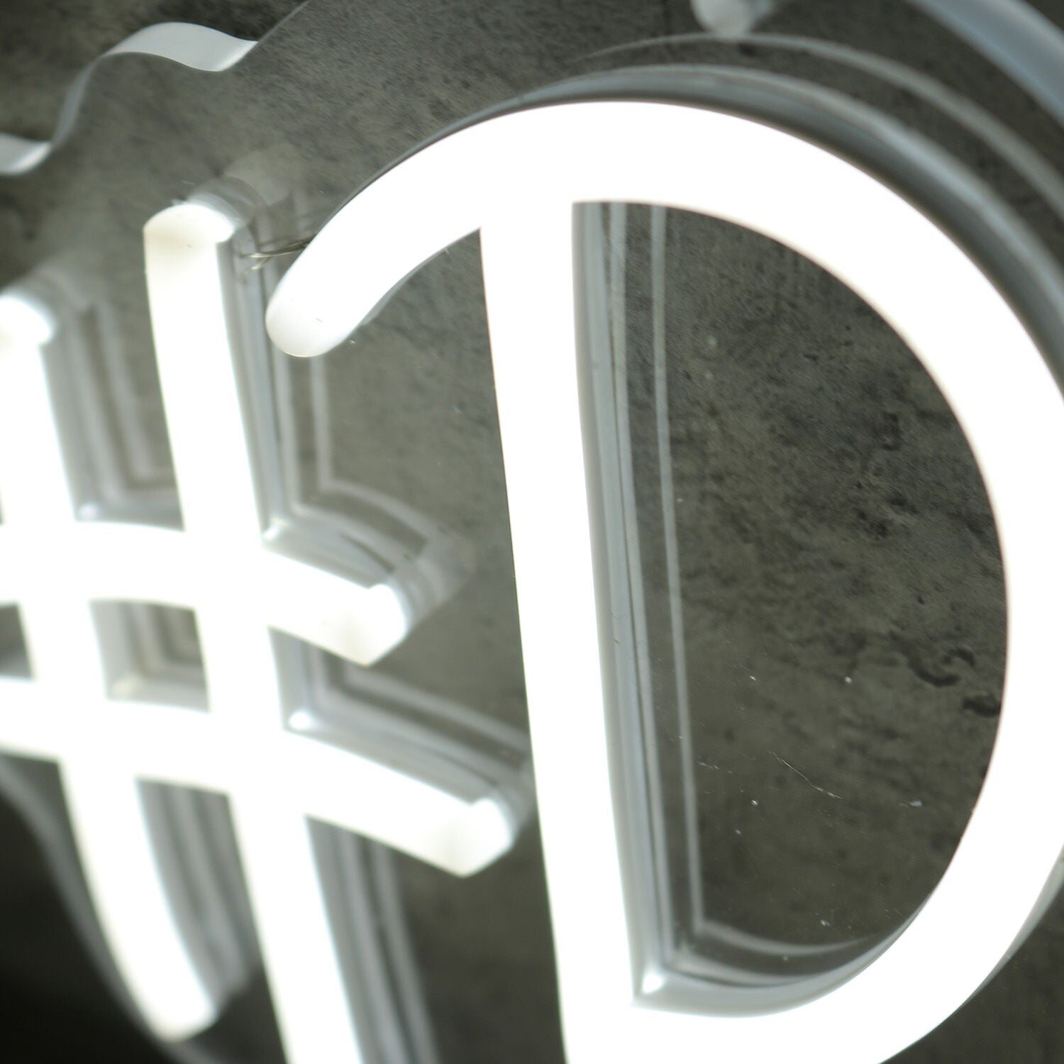 Perfectly Poku White Led Neon Sign - Shineneon