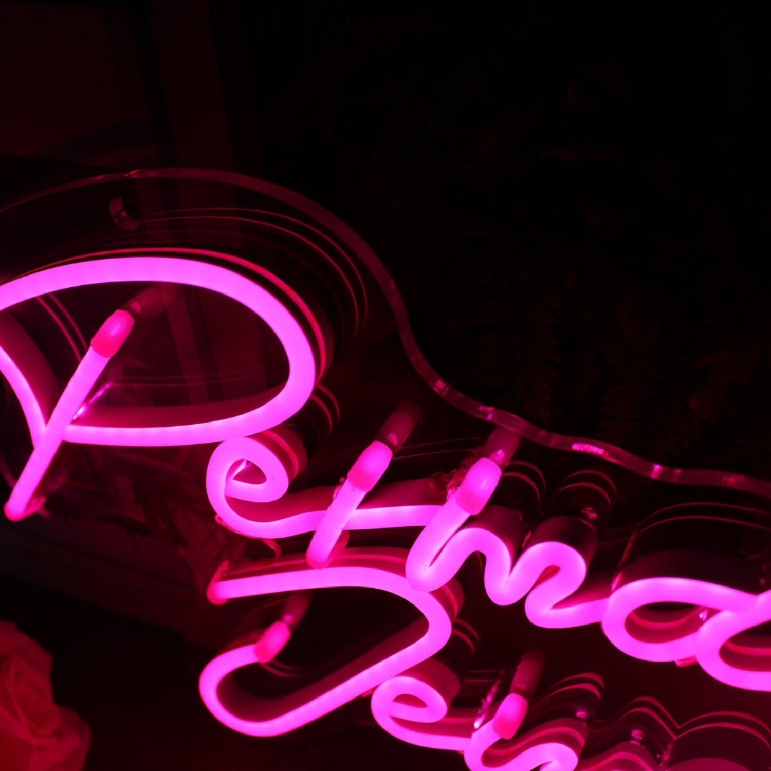 Permanent Jewelry Pink Neon Sign For Jewelry Shops | Shineneon