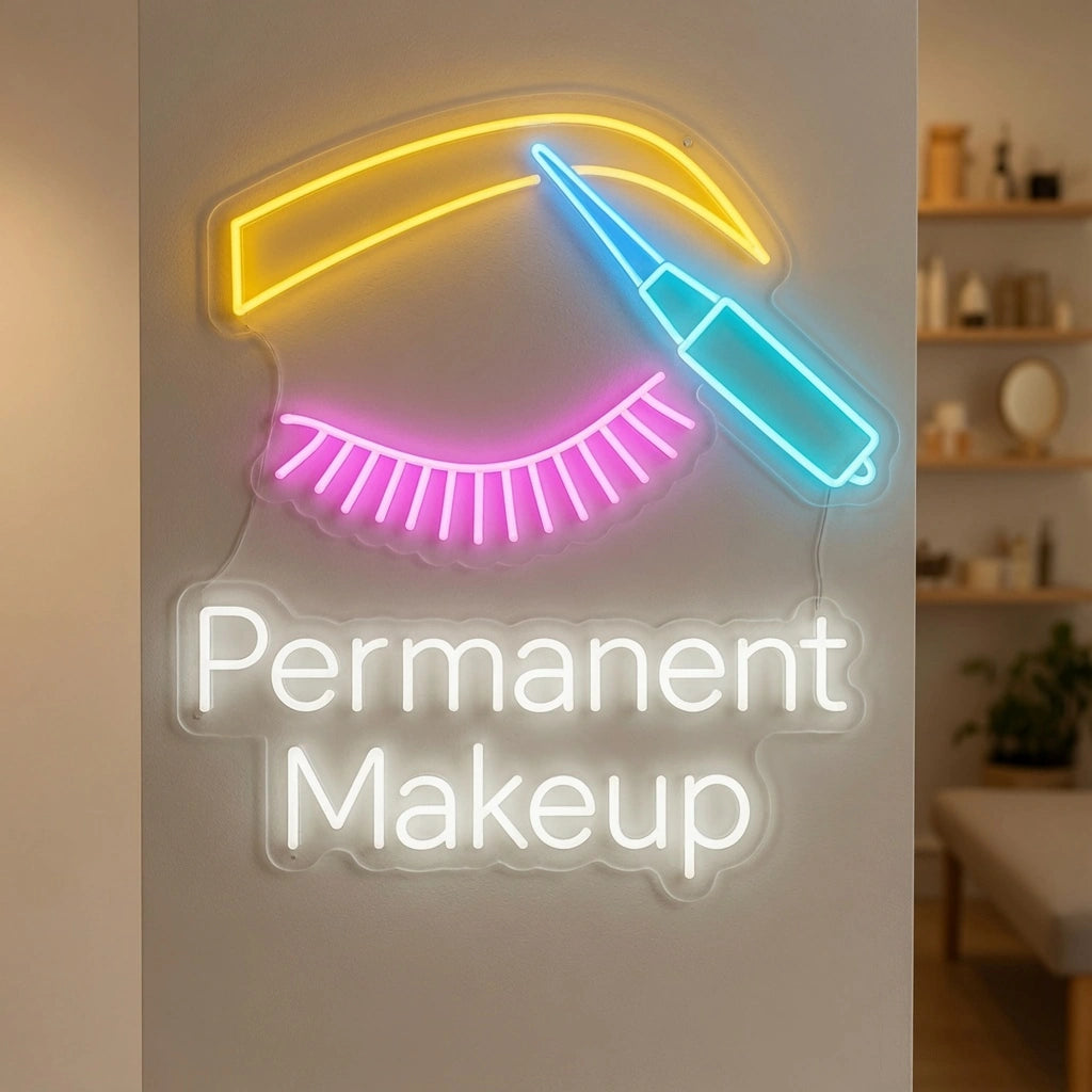 Permanent Makeup LED Neon Sign - 01 Original Product Image