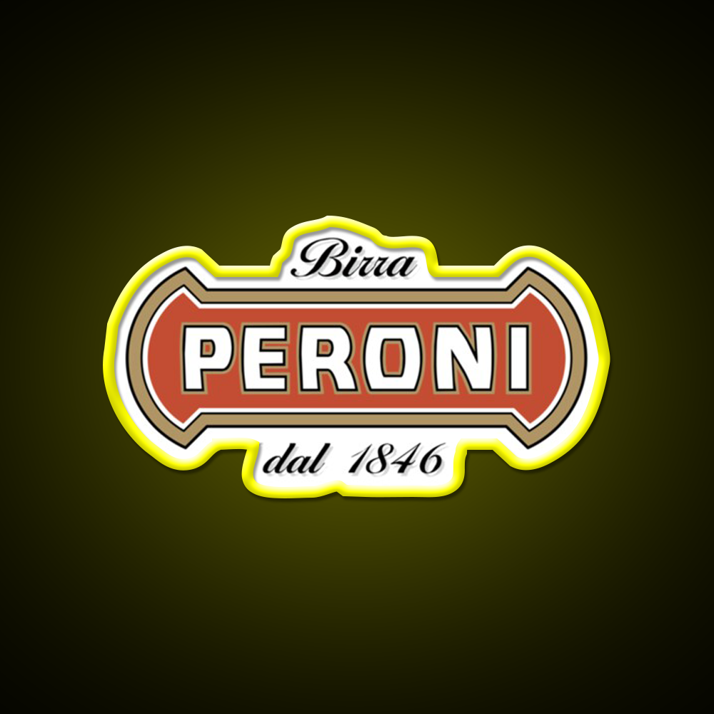 Peroni 1846 Italy Beer Bar Decor Led Neon Sign Rgb Color - LED neon sign view 7