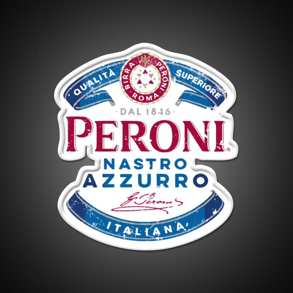 Peroni Nastro Azzurro Essential Beer Bar Decor Led Neon Sign Rgb Color - LED neon sign view 11