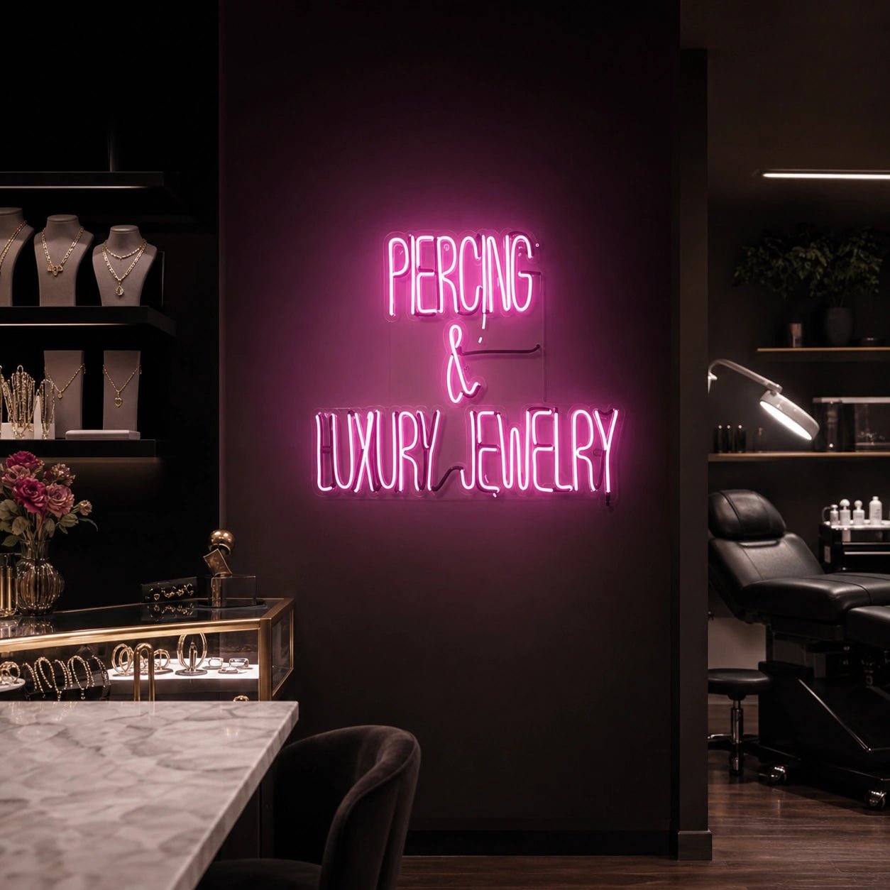 Persong And Luxury Jewelry LED Neon Sign Garage Man Cave Neon Sign - Shineneon