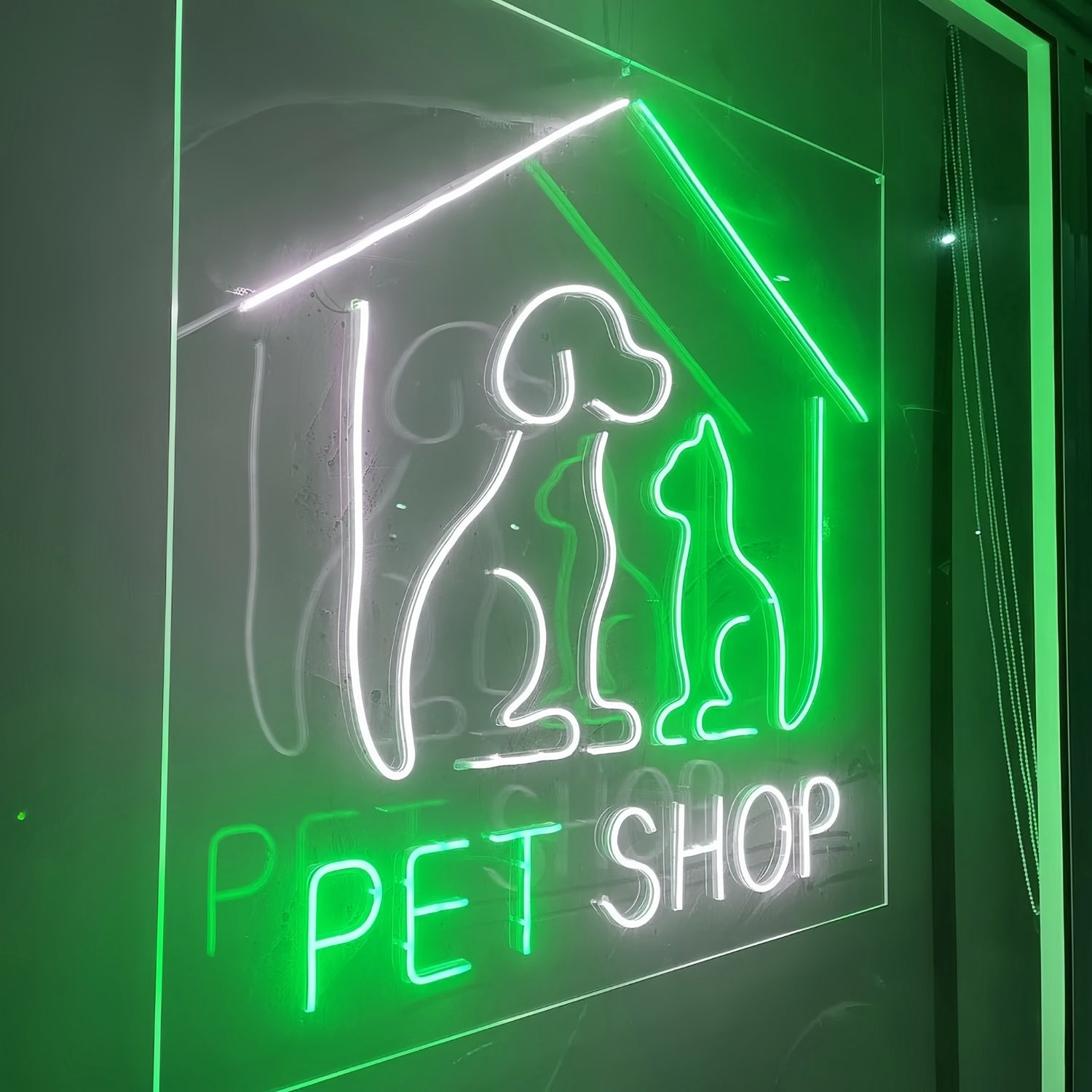 Pet Shop Add A Touch Of Neon Love To Your Space | Shineneon