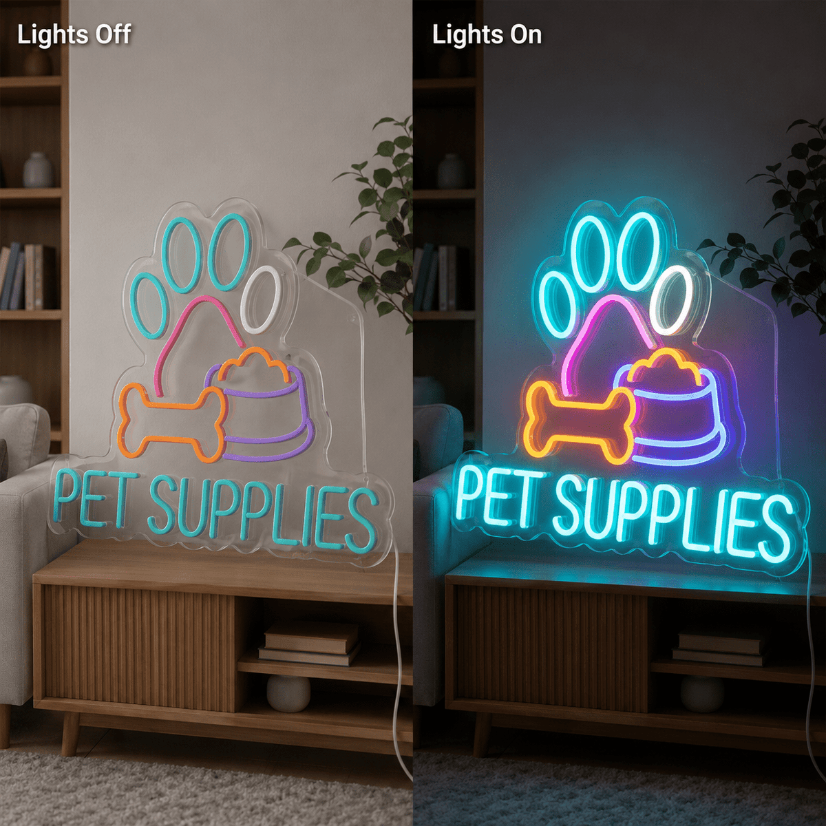 Pet Supplies LED Neon Sign - Shineneon