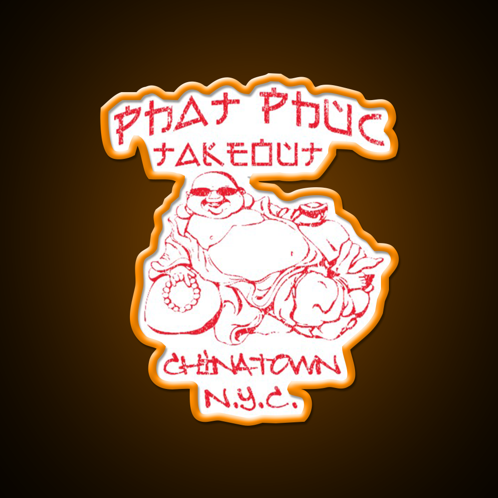 Phat Phuc Takeout Asian Cultural Led Neon Sign Rgb Color - LED neon sign view 6