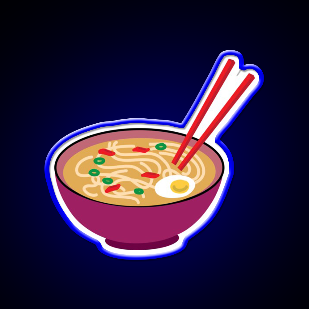 Pho Led Neon Sign Chinese Food Rgb Color