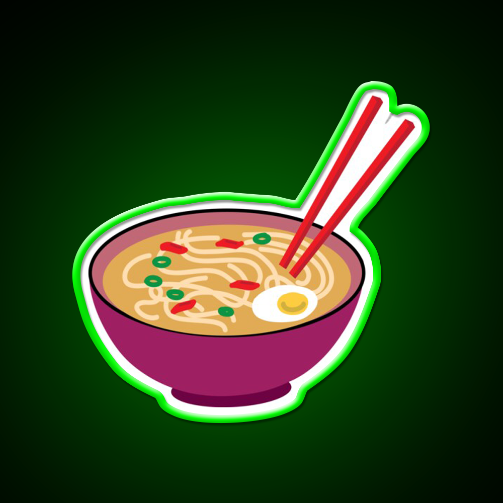 Pho Led Neon Sign Chinese Food Rgb Color