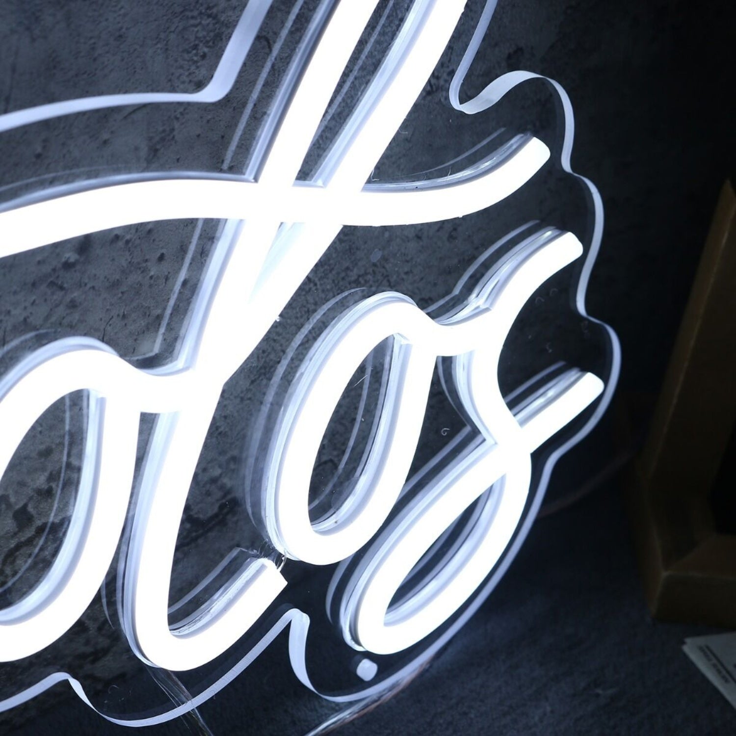 Photos White Led Neon Sign - Shineneon