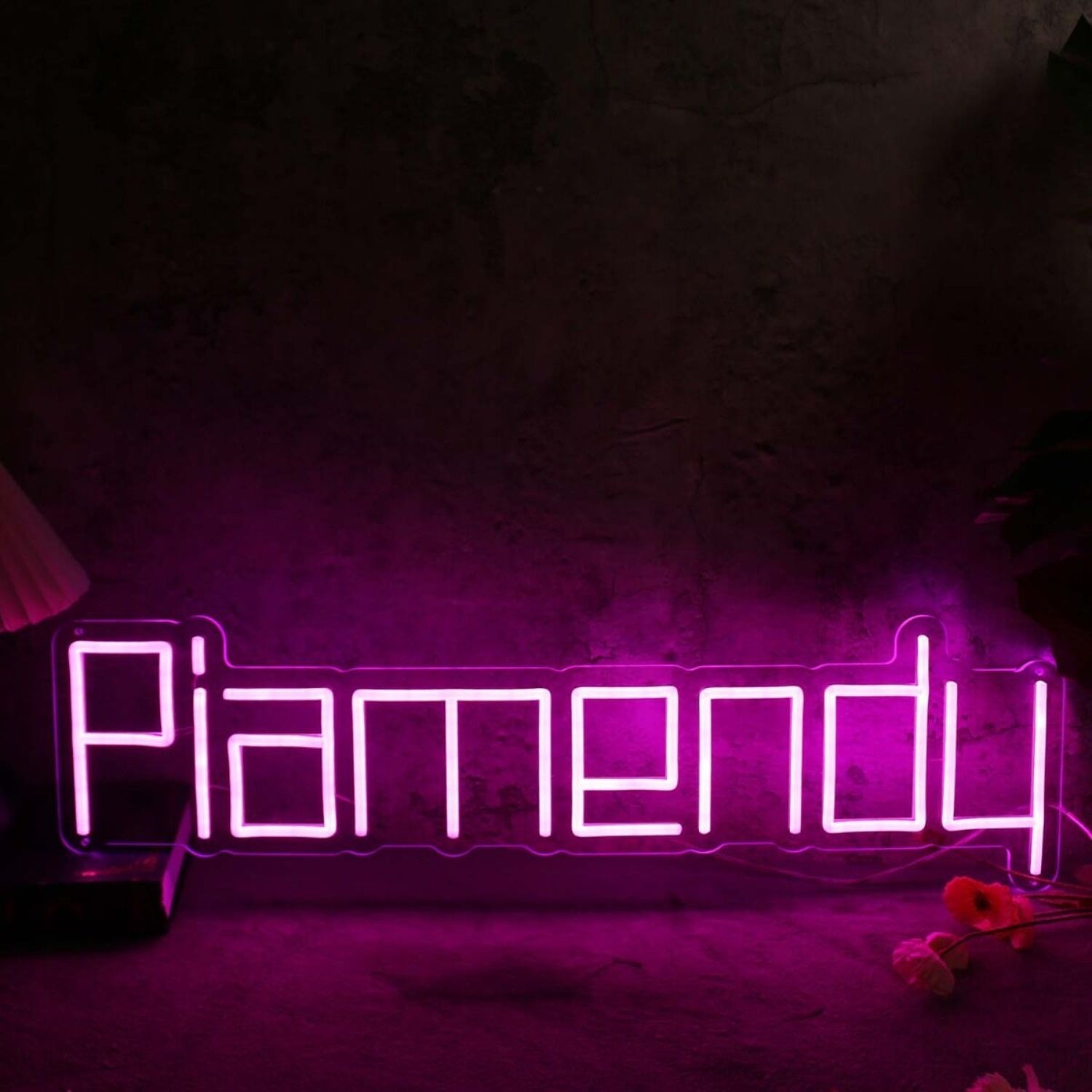 Piamendy Pink Led Neon Sign - Shineneon
