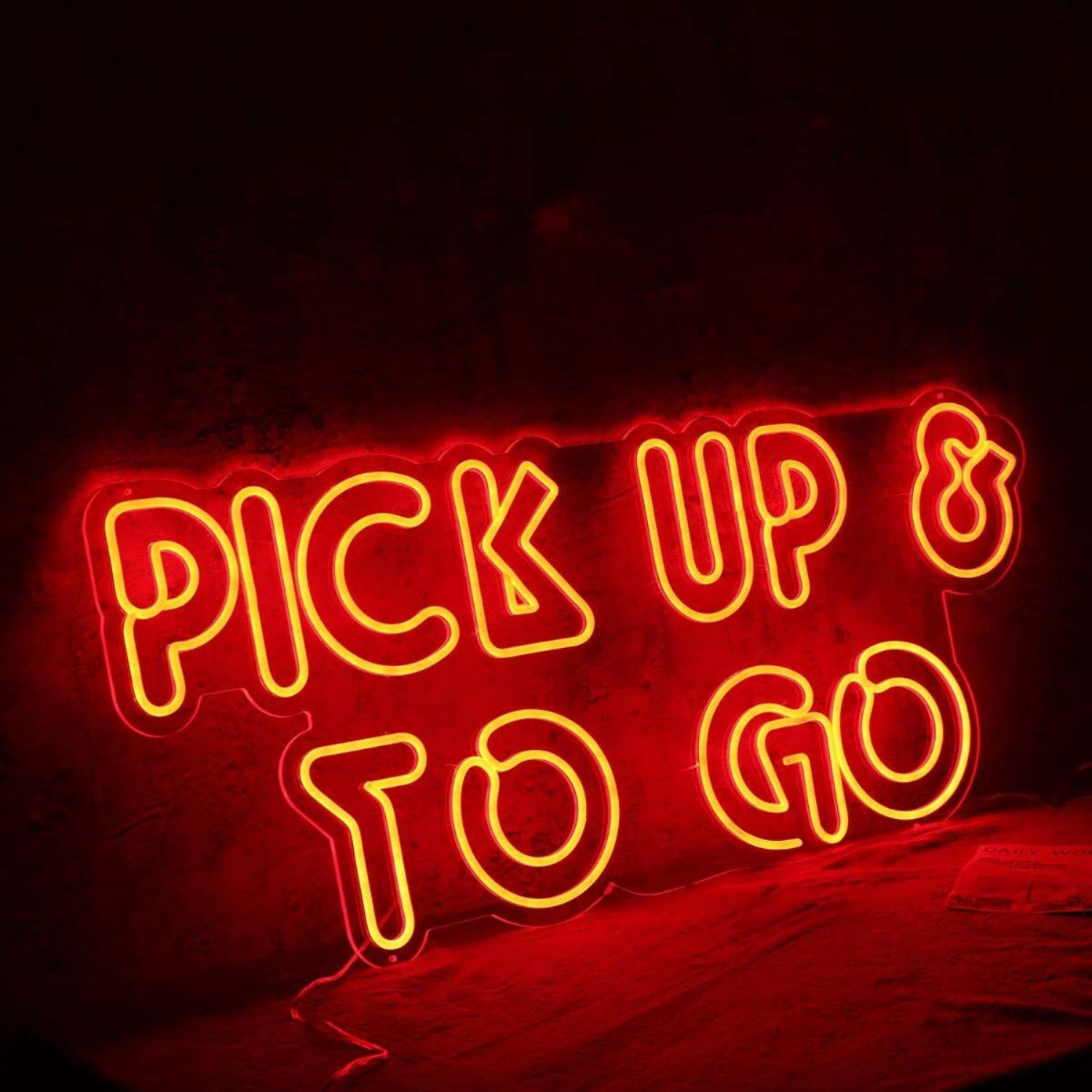Pick Up And To Go Led Neon Sign | Shineneon