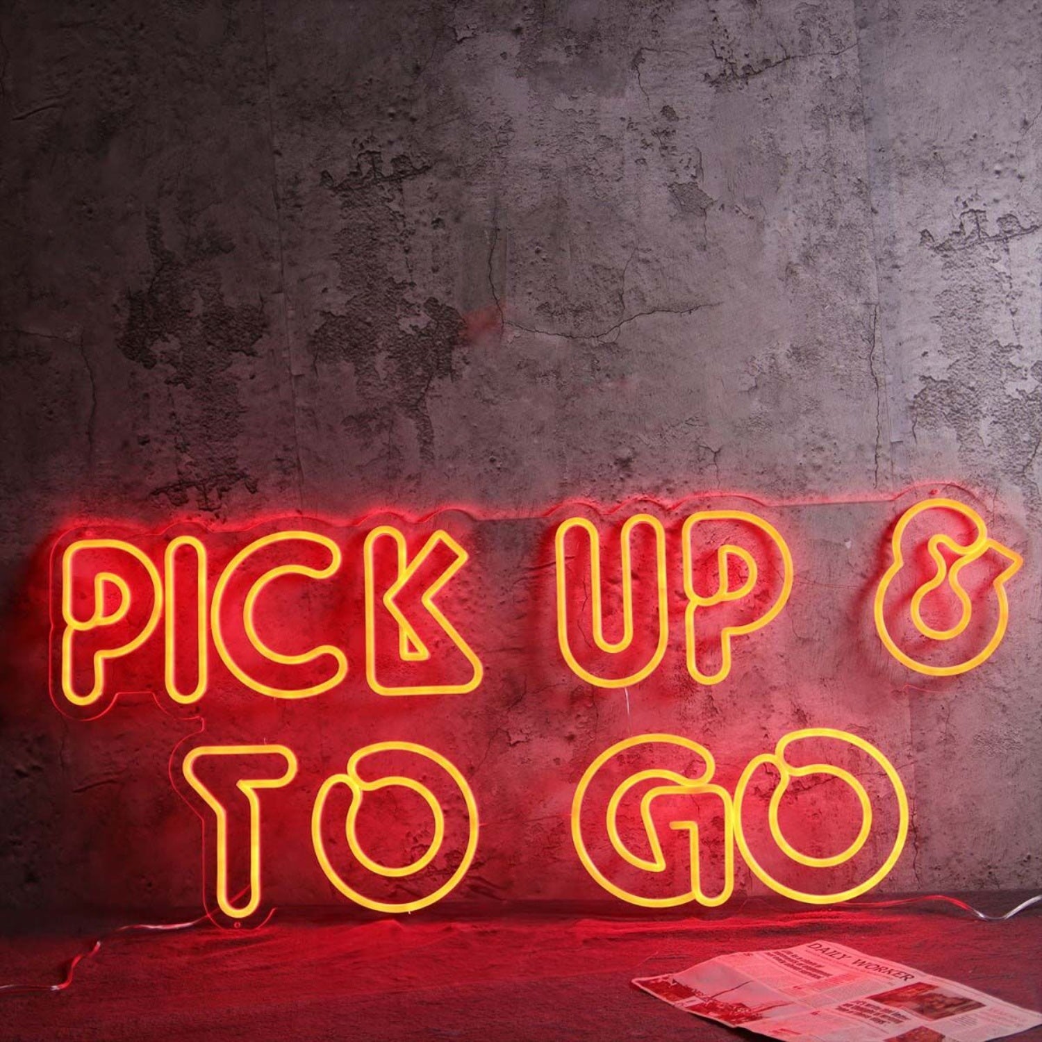 Pick Up And To Go Led Neon Sign | Shineneon