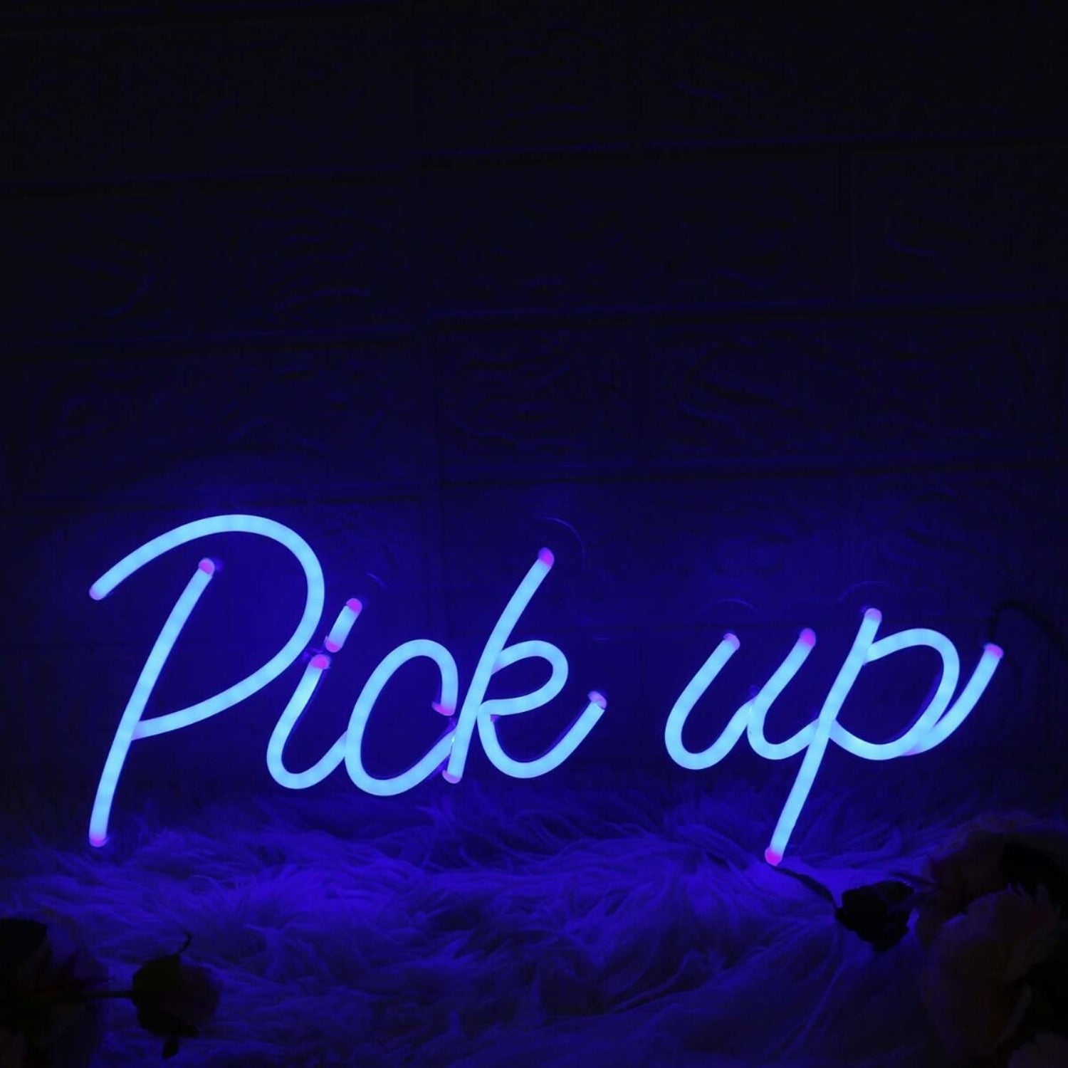 Pick Up Blue Led Neon Sign - Shineneon