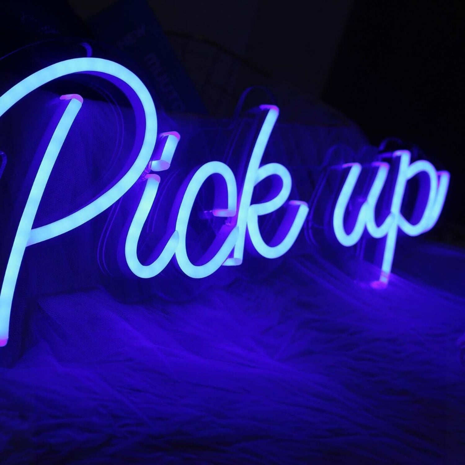 Pick Up Blue Led Neon Sign - Shineneon