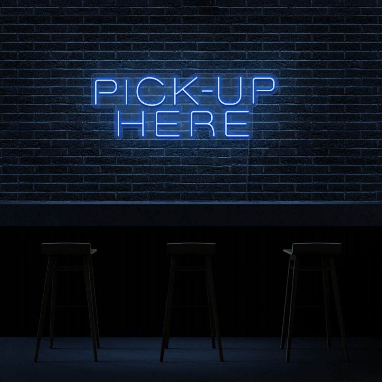 Pick Up Here Led Neon Sign For Cafes And Restaurants | Shineneon