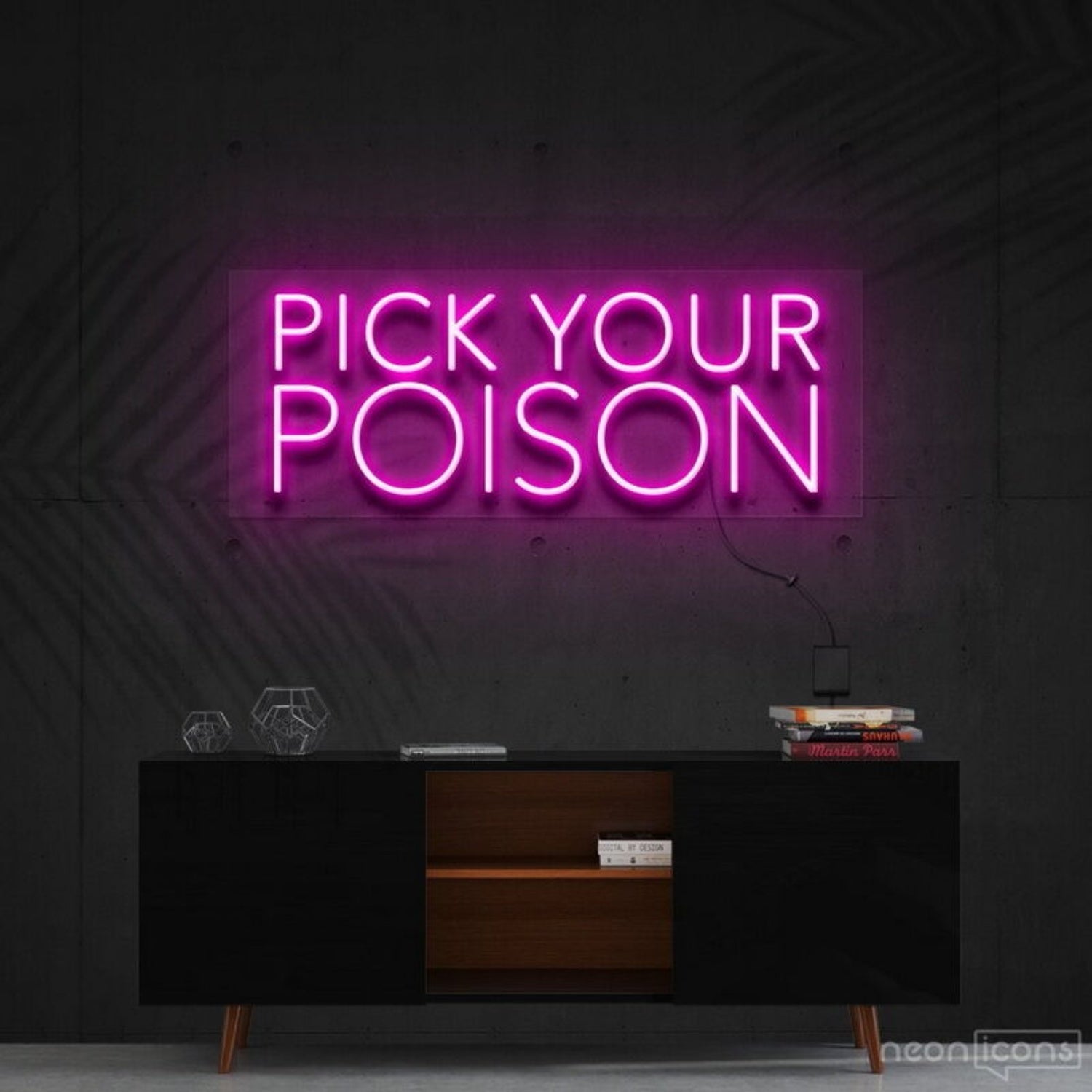 Pick Your Poison Led Neon Sign For Bars And Pubs | Shineneon