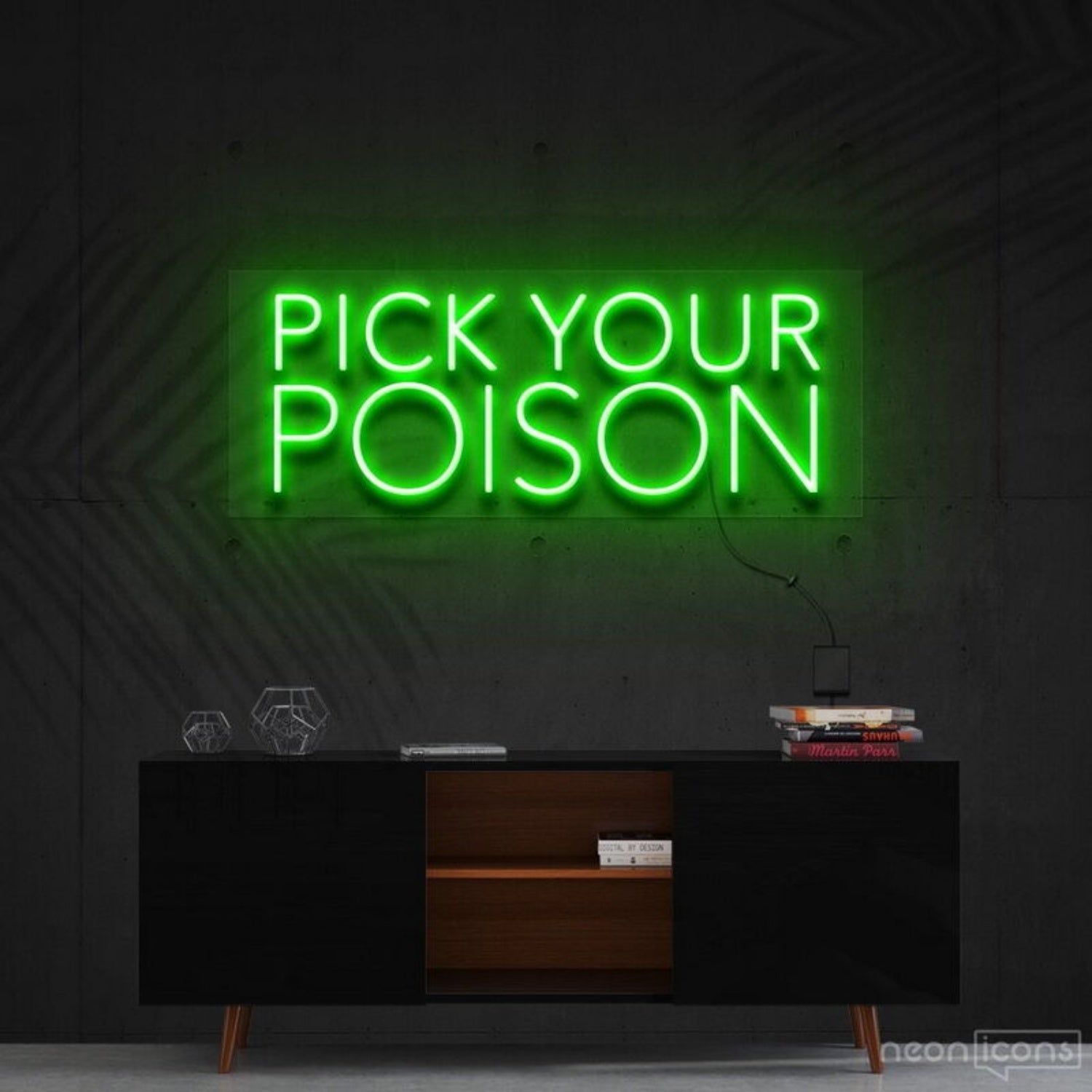 Pick Your Poison Led Neon Sign For Bars And Pubs | Shineneon