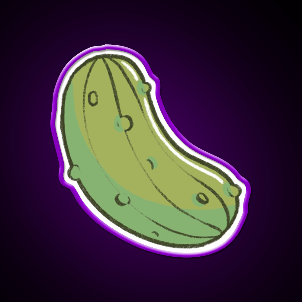 Pickle Snack Food Led Neon Sign Rgb Color - Shineneon