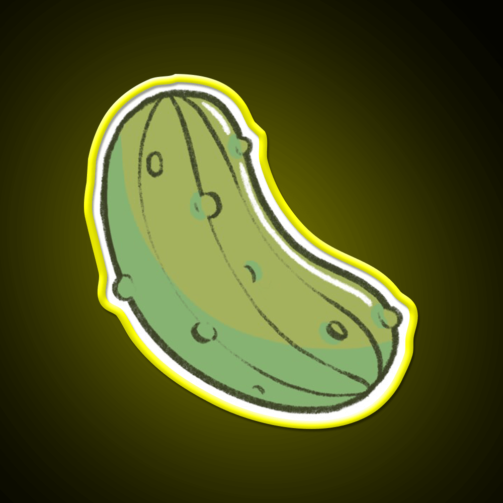 Pickle Snack Food Led Neon Sign Rgb Color - Shineneon