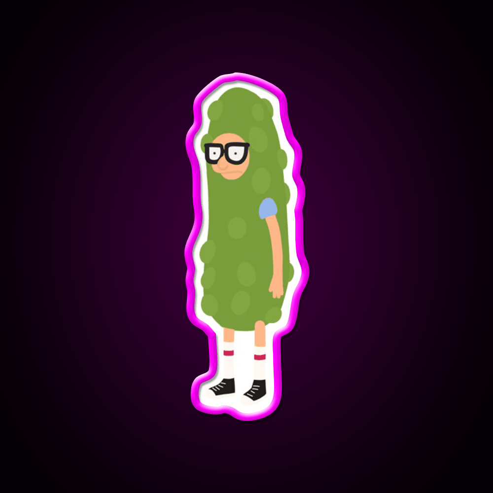 Pickle Tina Fast Food Led Neon Sign For Burger Place Rgb Color - Shineneon