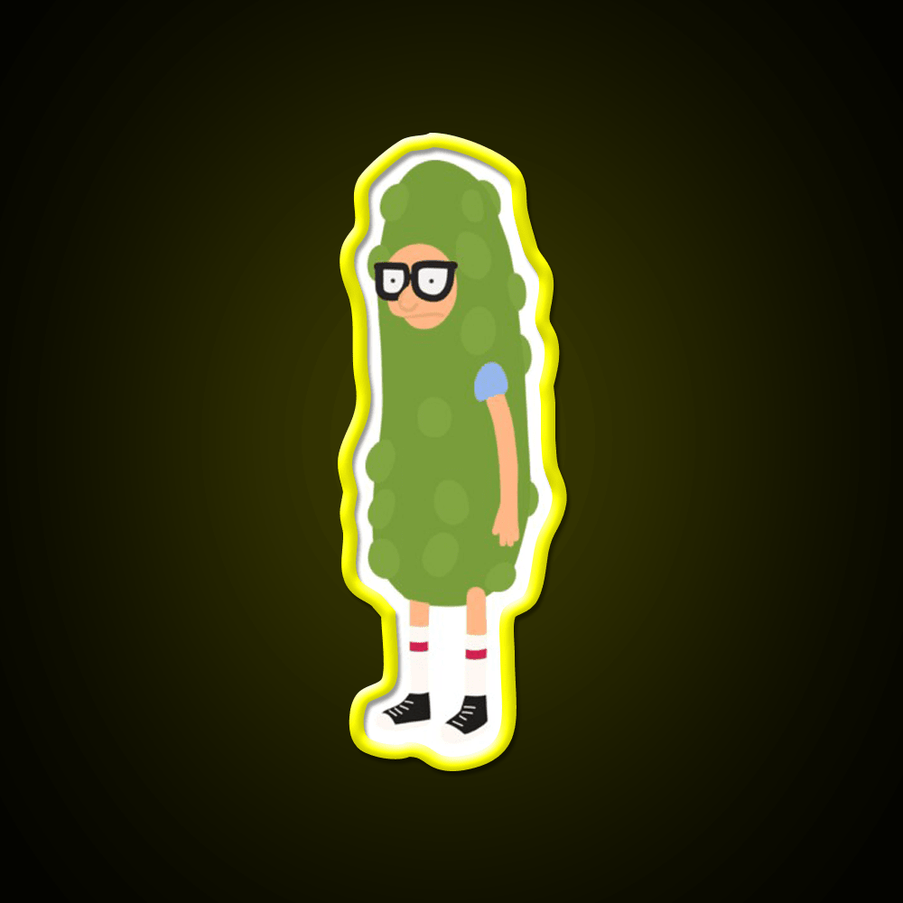 Pickle Tina Fast Food Led Neon Sign For Burger Place Rgb Color - Shineneon