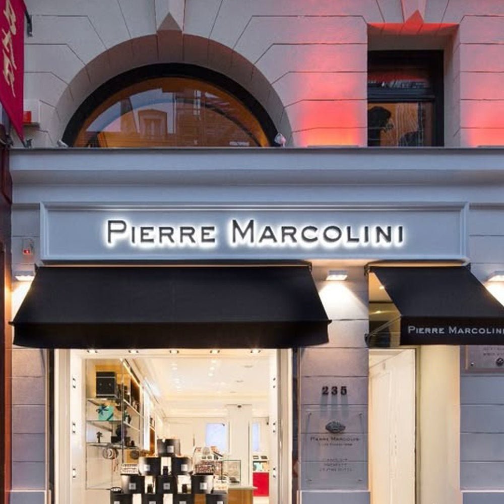 Pierre Marcolini 3D Backlit Channel Letters Led Light Sign - Shineneon