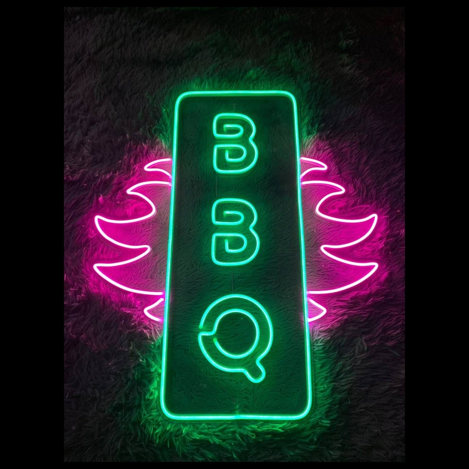 Pig Bbq Led Sign Grill Bbq Neon Light Restaurant Decor | Shineneon
