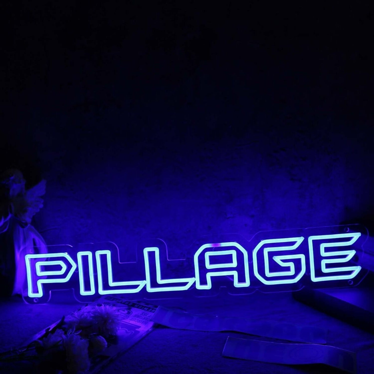 Pillage Blue Led Neon Sign - Shineneon