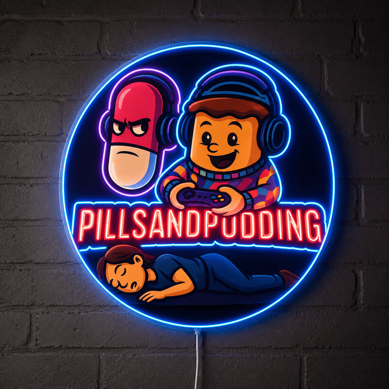 PILLSANDPUDDING Custom LED Neon Sign - Shineneon