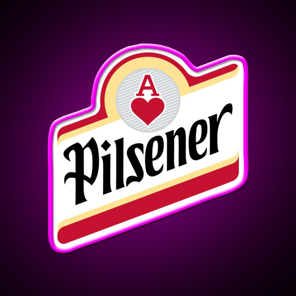 Pilsener El Salvador Beer Bar Decor Led Neon Sign Rgb Color - Neon sign mounted on wall in room