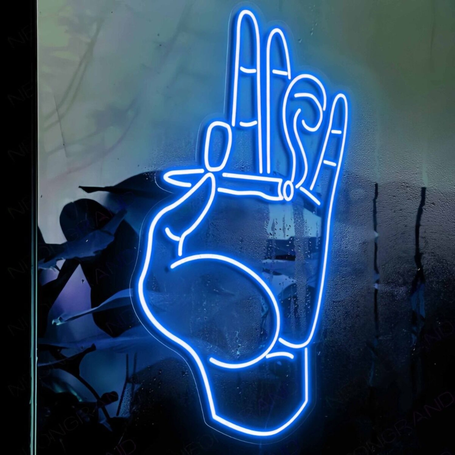 Pinching Cigarette Led Neon Sign | Shineneon